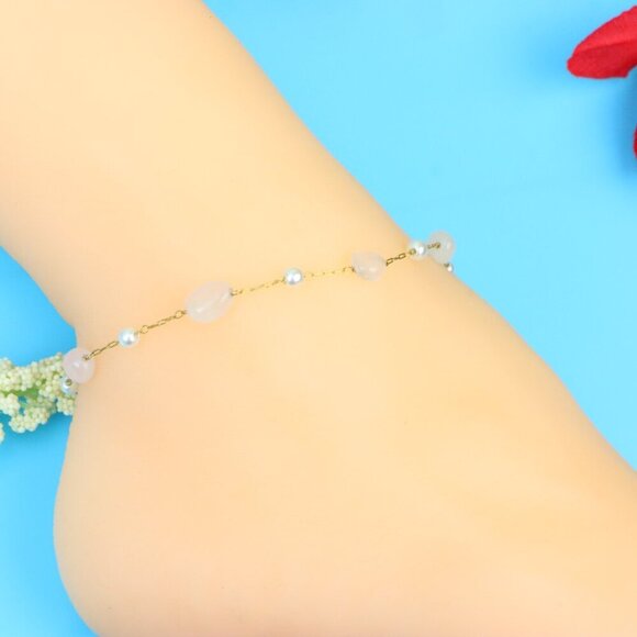 Elegant Handmade Anklet – Perfect for Women & Girls | Ideal Gift Option, DYC1592 - Picture 3 of 8